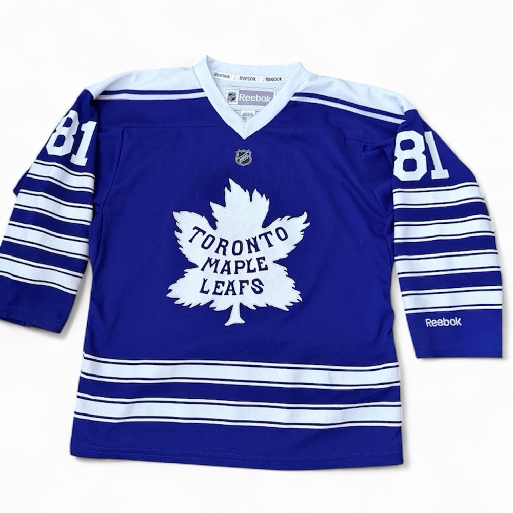 TORONTO MAPLE LEAFS NHL Reebok Hockey Youth Kids Kessel #81 Jersey Size S/M